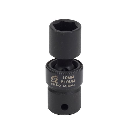 Sunex 1/4 in Drive 10Mm Universal Impact Socket 810UM