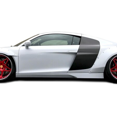 Aero Function 2008-2015 Signature Series Side Skirts for Audi - R8, 2 Piece, 2PK 113069