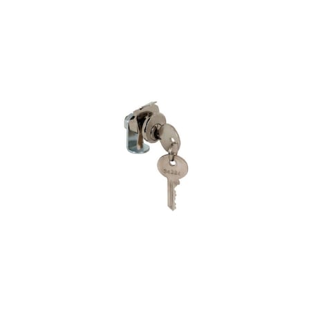 Prime-Line Mailbox Replacement Lock For Dura Steel With 2 Keys, Nickel Finish S 4136C