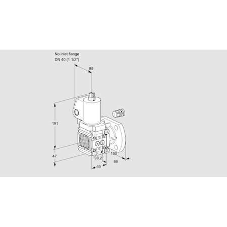 Honeywell Kromschroder VAS2-/40F/NWSL KS88020808