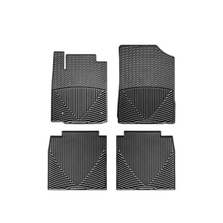 Weathertech Black, Front and Rear All Weather Floor Mats WTCB174201