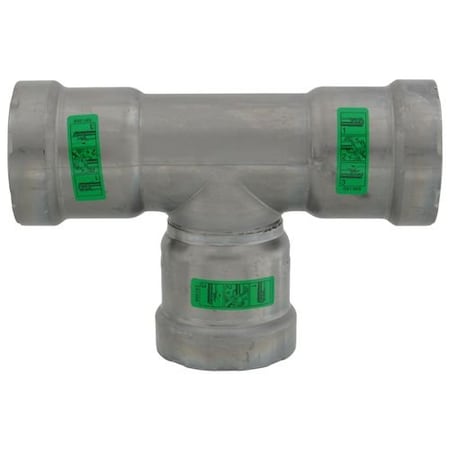 Viega MegaPress tee P1 1.5 P2 1.5 P3 1.5 carbon steel zinc-nickel coating 25320