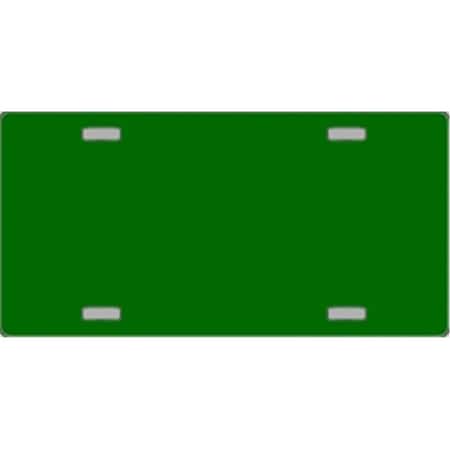 Powerhouse Green Solid Flat Automotive License Plates Blanks for Customizing PO2653179