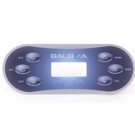 Balboa Oval 6-Button Spa Side Overlay for 54681 11877