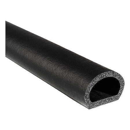 Trim Lok Inc Rubber Seal, Black, 100 ft L X1750HT-100