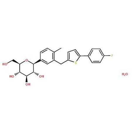Ak Scientific Canagliflozin hemihydrate (250mg), CAS 928672-86-0 2301AH-250mg