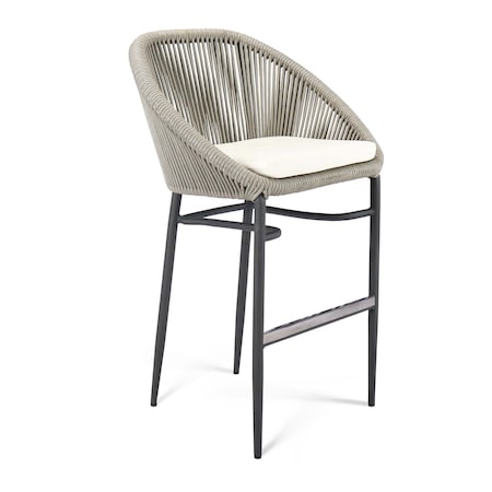 Skyline Design Rodona Barstool with Sunbrella Cushion 24179-BPR-CUSH