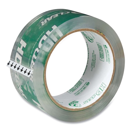 Duck Brand Heavy-Duty Carton Packaging Tape, 3in Core, 1.88in x 54.6 yds, Clear 297438