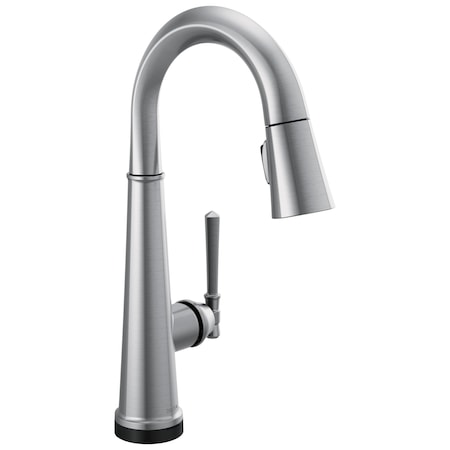 Delta Single Handle Pull Down Bar/Prep Faucet With Touch2O Technology 9982T-AR-PR-DST
