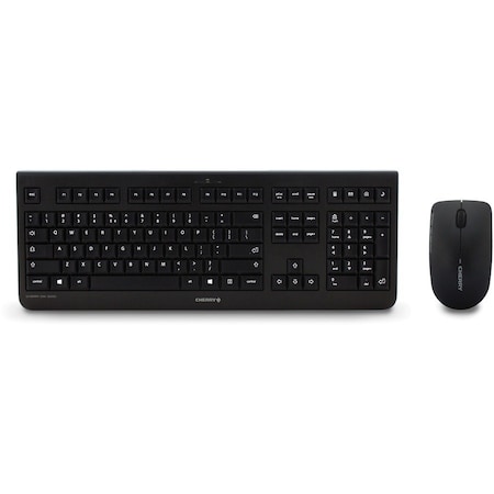 Cherry Wireless 104+4 Whisper Keys Black 3 Butt JD-0710EU-2