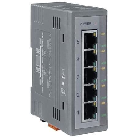 Omega 5 PORT INDUSTRIAL ETHERNET SWITCH NS-205