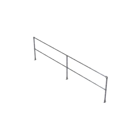 Safety Rail Accu-Fit Express Kit 12ft Straight- Galvanized 400773