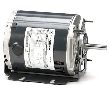 Leeson Split-Phase Fan and Blower Motor, 11/64 HP, 48Y Frame, 115V AC Voltage, 1,725 Nameplate RPM 048S17D2052