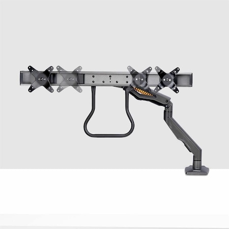 Startech.Com DESK MOUNT DUAL MONITOR ARM WITH CROSSBAR, UP TO 27 DISPLAYS, VESA 75X75/100X100 H2M1AS2-MONITOR-ARM