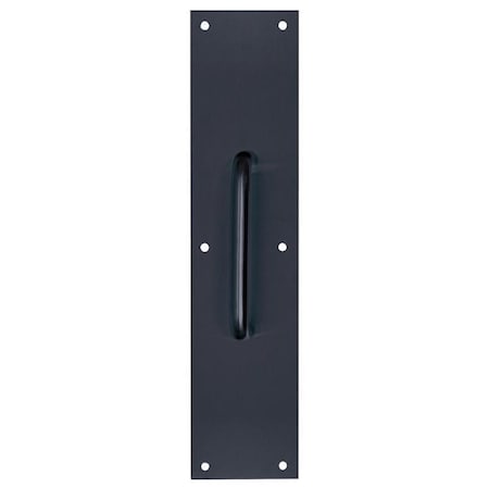 Perfectpatio 3.5 x 15 in. Stainless Steel Pull Plate, Matte Black PE3268028