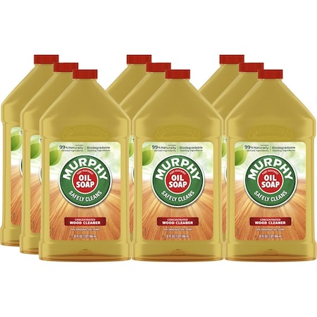 Colgate-Palmolive Murphy Oil, Original Wood Cleaner, Liquid, 32oz, 9PK 01163CT