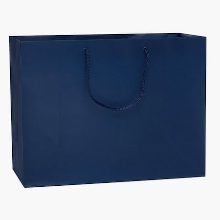 Nashville Wraps Navy Matte Gift Bags, Medium 13x5x10, 10PK MTMMNB