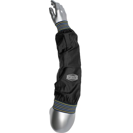 Ironcat FR Treated 100% Cotton Sateen sleeves with Black/Gold Elastic Ends 7070B/23
