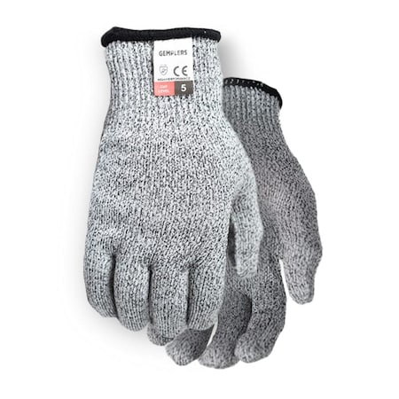 Gemplers Cut-Resistant Gloves, Cut Level A5 , Uncoated , M 1 PR 238041