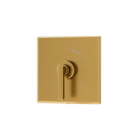 Symmons Duro Wall Mounted Single Handle Shower Valve Trim (Valve Not Included) 3690BBZTRM