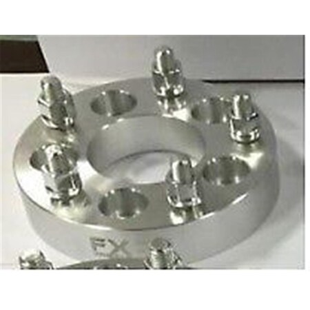 Olympian Athlete 5 x 120 mm - 5 x 120 in. Wheel Adapter - Silver OL3560431