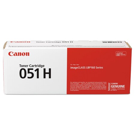 Canon 2169C001 (051H) High-Yield Toner, 4100 Page-Yield, Black 2169C001
