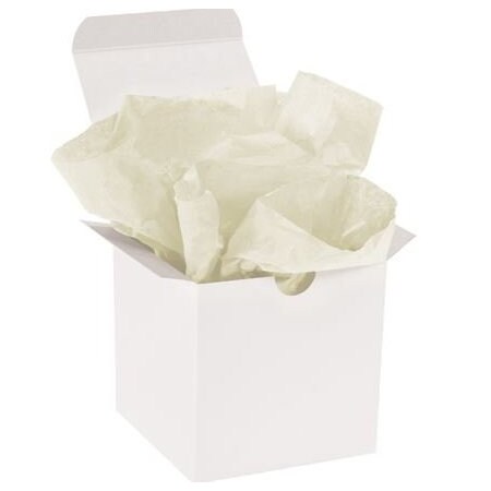 Bubblefast 480 20 x 30'' French Vanilla Gift Grade Tissue Paper BFT2030E