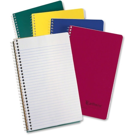 Oxford 3subject Small Wirebound Notebook, Assorted TOP25447