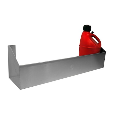Pit-Pal Products Trailer Fuel Jug Rack - Holds 4 Jugs - 46 x 12 x 14 in. PIT183