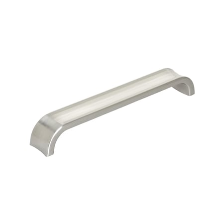 Amerock Concentric 6-5/16 in 160 mm Center-to-Center Satin Nickel Cabinet Pull BP36814G10