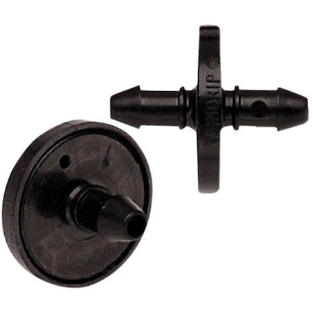 Raindrip 1 GPH Drip Irrigation Partially Pressure Compensating Button Dripper 7066012