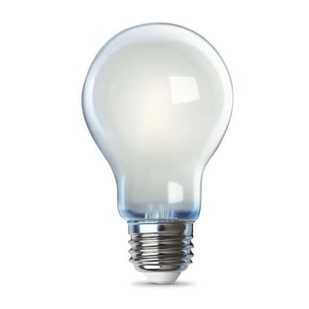 Feit Electric LED Bulb, General Purpose, A19 Lamp, 60 W Equivalent, E26 Lamp Base, Dimmable A1960/927CA/FIL/4