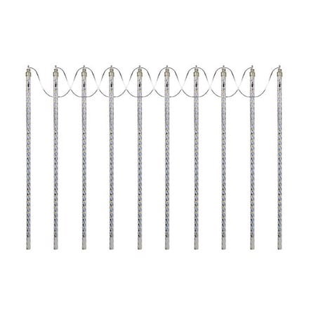 Alpine LED Warm White 54 ct Icicle Light String 9 ft. COR134WW-10