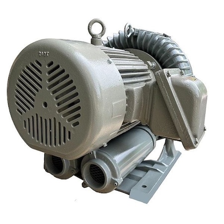 Fuji Electric Regenerative Blower, 3 hp, 2 in Inlet EXV300-7W