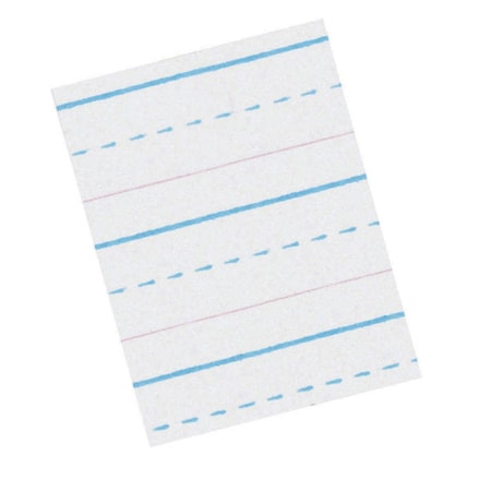 Pacon Pacon  Zaner Bloser 0.5 in. Ruled Sulphite Paper - Grade 2 - Pack of 2 PACZP2412-2
