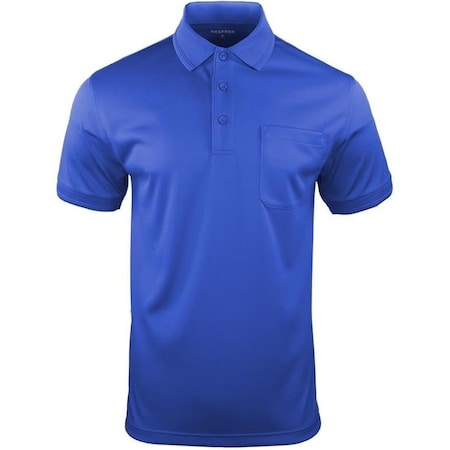 Propper Midweight Pocket Men's Polo, Cobalt, XX-Large F5343