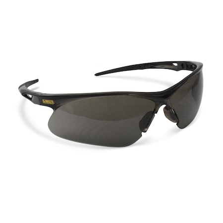 Dewalt Safety Glasses, Smoke Lens, Smoke Frame, 1 PR DPG102-2D