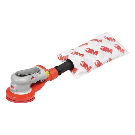 3M AirRandOrbitalSander, 3"DiscDia, Palm 28511