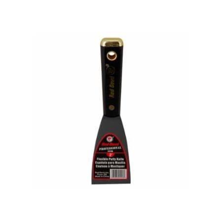 Red Devil 4200 Professional Series Putty Knive, 2 in Wide, Flexible Blade 630-4206
