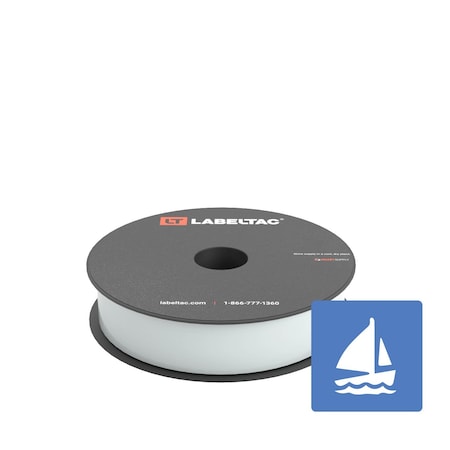 Labeltac Marine Supply 1in x 150ft LT4/Pro X, Clear LT111MN