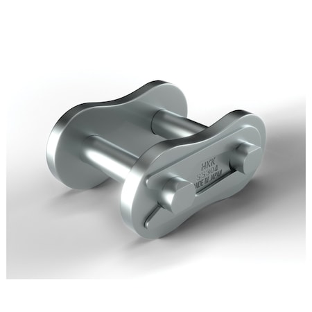 Hkk Chain British Standard Spring Clip Connecting Link, #12B chain, 3/4 P, 0.225 Dia Pin, 304 SS SBS12BSCL1