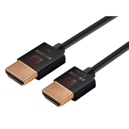 Monoprice Slim 18Gbps Active HDMI Cbl, 10 ft.Black 13592