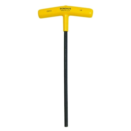 Bondhus 1/4in Hex T-Handle 9in Length 15312