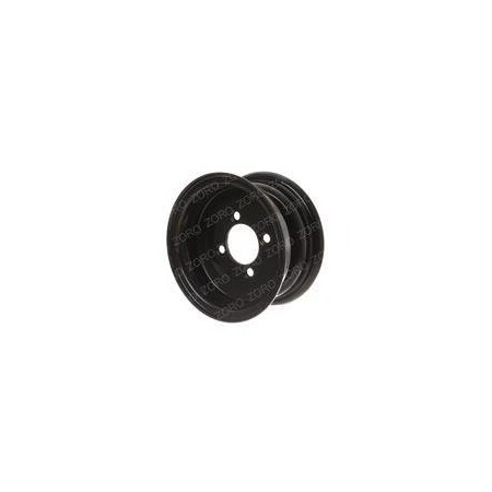 Cushman REPLACEMENT WHEEL, 8X3.75, 4 ON 3.75 BLK 824989