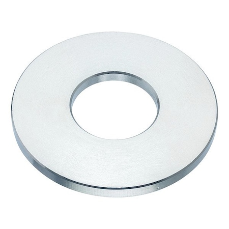 Zoro Select Flat Washer, For Screw Size 7/8 in , Aluminum Plain Finish, 2 PK WASB78RAL