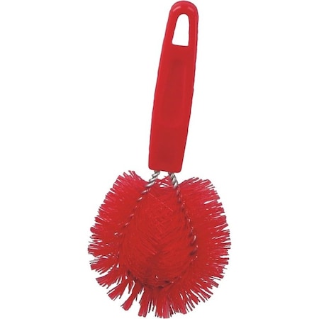 Birdwell Vegetable/Dish Brush, Polypropylene Bristle, Polypropylene Handle, Assorted 240-48