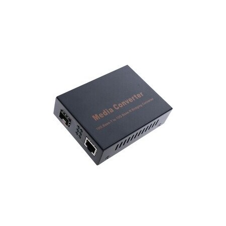 Cable Wholesale 10 Gigabit Fiber Media Converter, SFP, Slot 71F1-41110