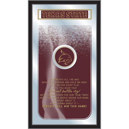 Holland Bar Stool Co Texas State 26" x 15" Fight Song Mirror MFghtTexsSt