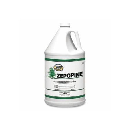 Zep Blue & Gold ZEPOPINE Disinfectant, 1 gal, Bottle, Pine Scent, 4PK 019-183424