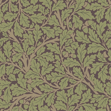 A-Street Prints Oak Tree Plum Leaf Wallpaper 4153-82029